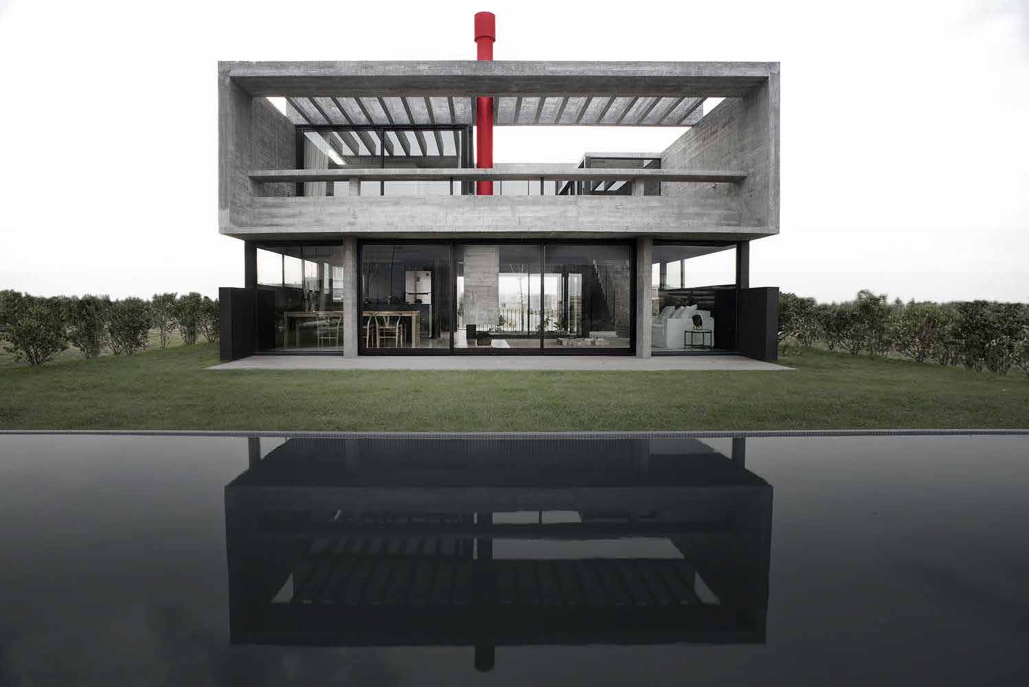 Estructura de hormigón, proyecto inmobiliario